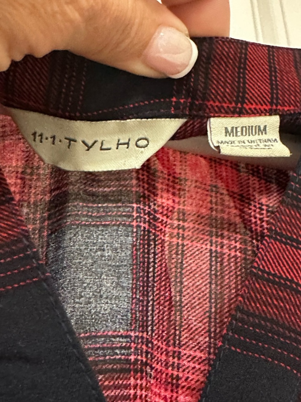 Anthropologie 11-TYLHO Mona Buffalo Plaid Dress - Picture 3 of 4
